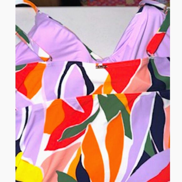 Anne Cole Women's Size 38DD/40D Multi-Colored Tankini - Picture 8 of 12